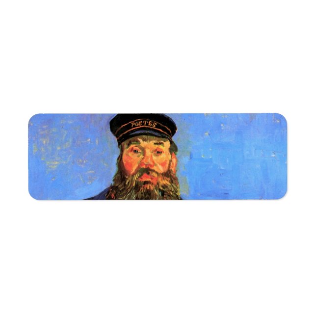 Van Gogh, Portrait du facteur Joseph Roulin (Devant)