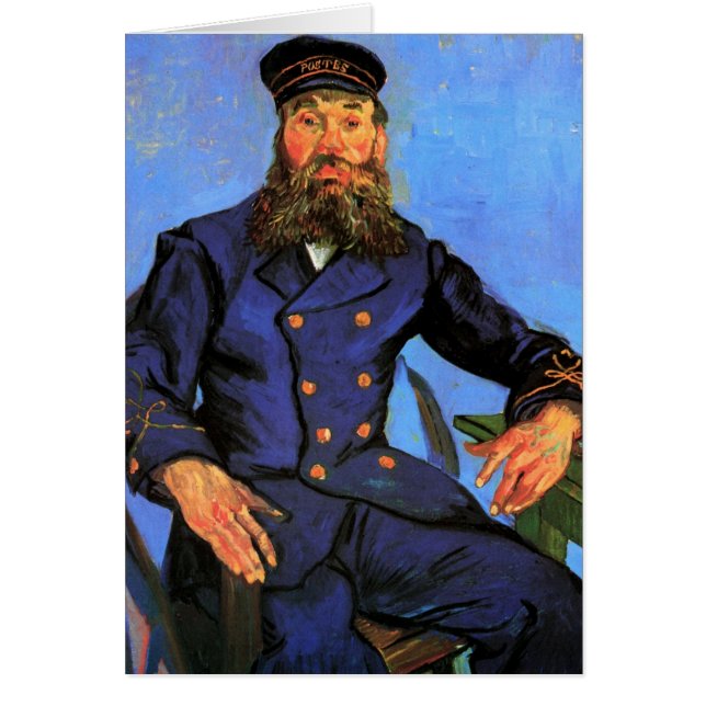 Van Gogh, Portrait du facteur Joseph Roulin (Devant)