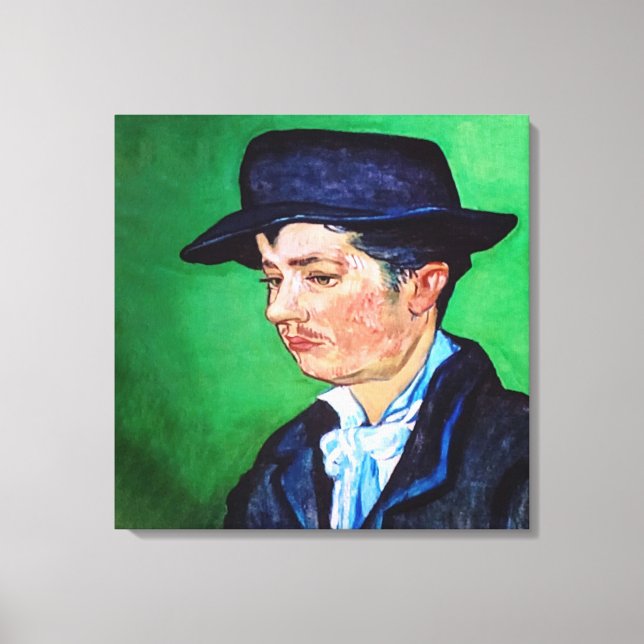Van Gogh Portrait of Armand Roulin Canvas Print (Front)