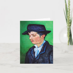 Van Gogh Portrait of Armand Roulin Note Card