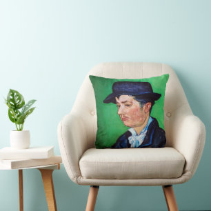 Van Gogh Portrait of Armand Roulin Throw Pillow