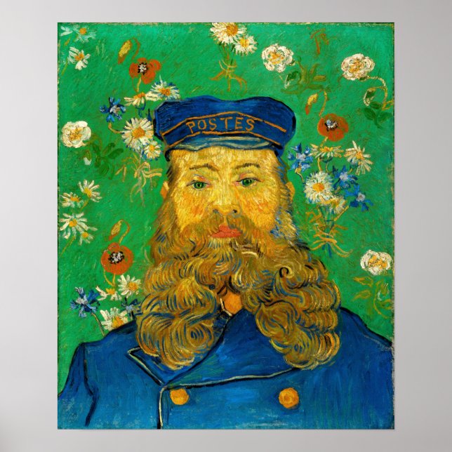 Van Gogh - Portrait Of Joseph Roulin Poster (Front)