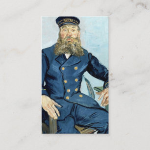 Van Gogh   Portrait of the Postman Joseph Roulin Business Card