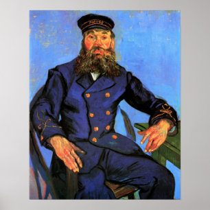 Van Gogh, Portrait of the Postman Joseph Roulin Poster