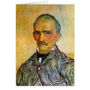 Van Gogh Portrait of Trabuc, Vintage Impressionism