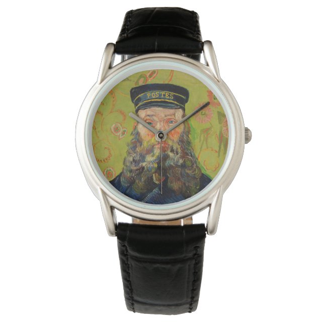 Van Gogh Postman. Portrait impressionism art Watch (Front)