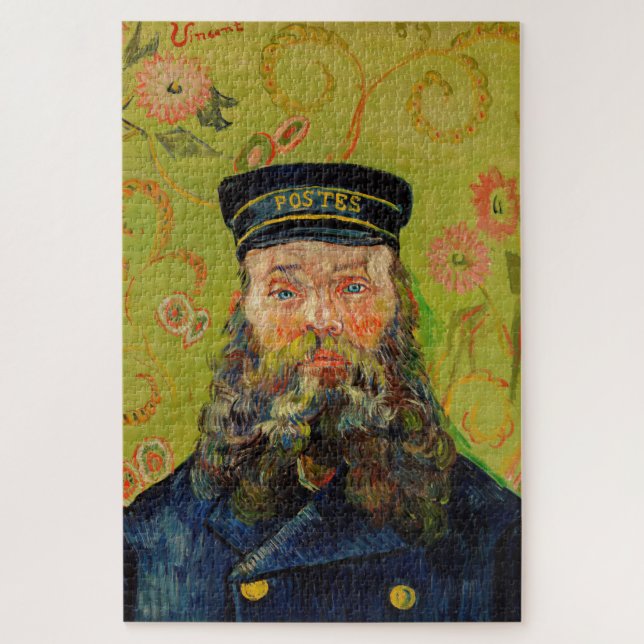 Van Gogh Postman Portrait Painting Old Antique Art Jigsaw Puzzle (Vertical)