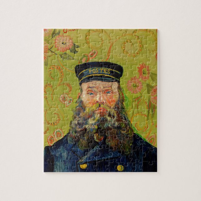 Van Gogh Postman Portrait Painting Old Antique Art Jigsaw Puzzle (Vertical)