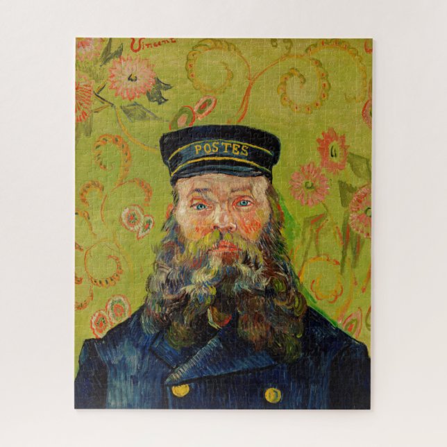 Van Gogh Postman Portrait Painting Old Antique Art Jigsaw Puzzle (Vertical)