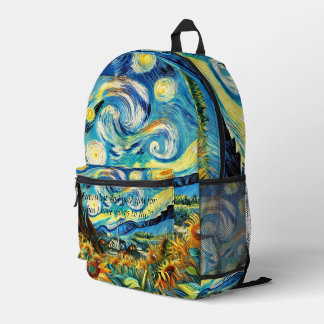 Van Gogh Print Cut Sew Bag – Artistic