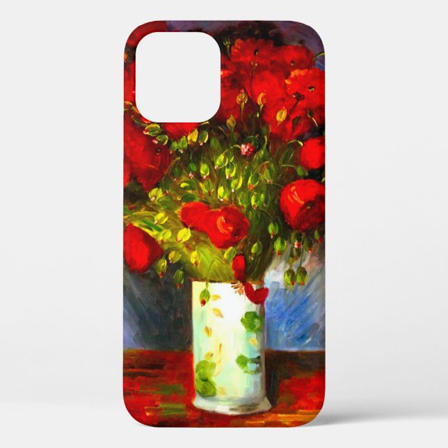 Van Gogh Red Poppies Case-Mate iPhone Case (Back)