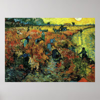Van Gogh - Red Vineyards at Arles