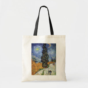 Van Gogh - Road With Cypresses Tote Bag