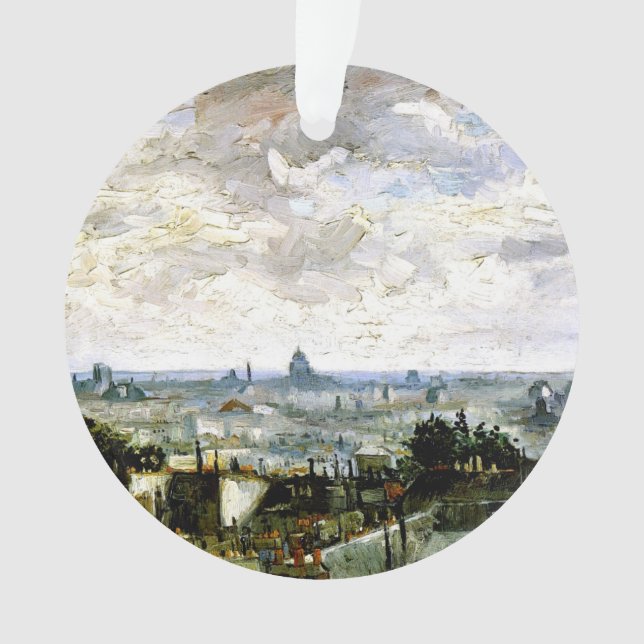 Van Gogh - Roofs of Paris Ornament (Front)