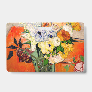 Van Gogh Roses and Anemones Badge