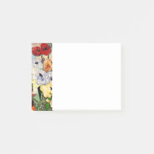 Van Gogh Roses and Anemones Post-it Notes