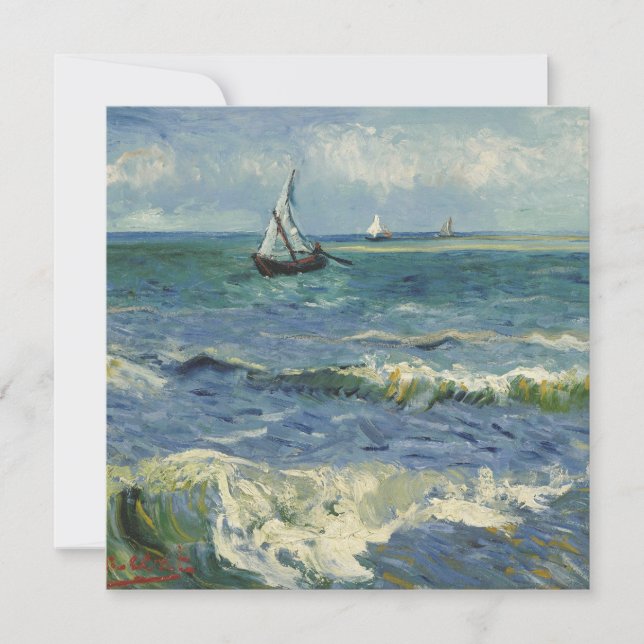 Van Gogh Seascape at Saintes Maries de la Mer (Front)
