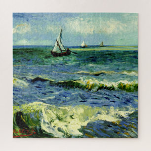 Van Gogh - Seascape at Saintes-Maries Jigsaw Puzzle