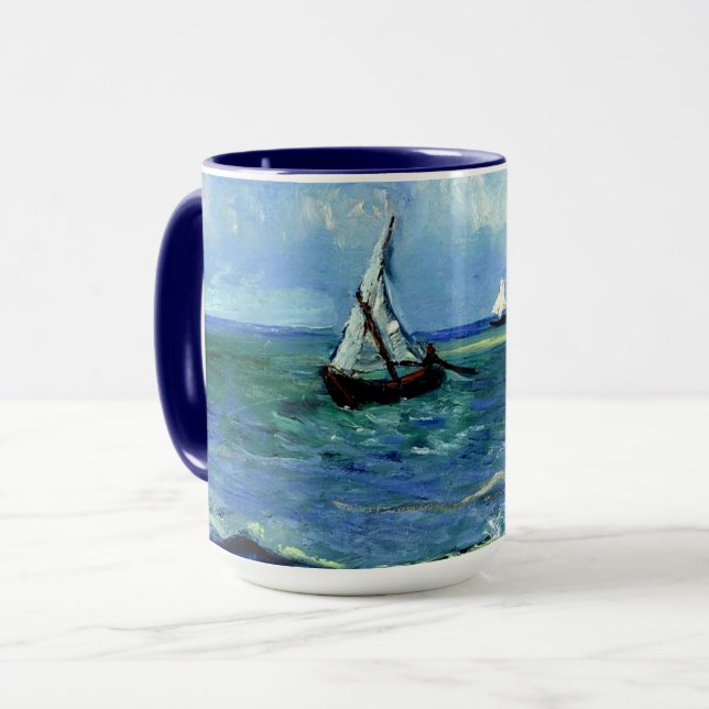 Van Gogh - Seascape Mug (Front Left)