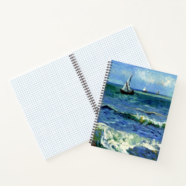 Van Gogh - Seascape Notebook (Inside)
