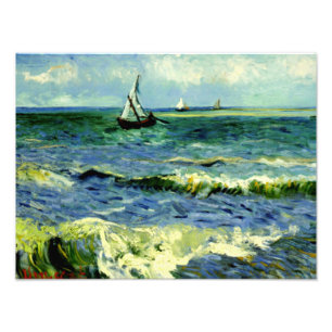 Van Gogh - Seascape, Photo Print