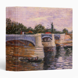 Van Gogh Seine River with Pont del Grande Jette Binder