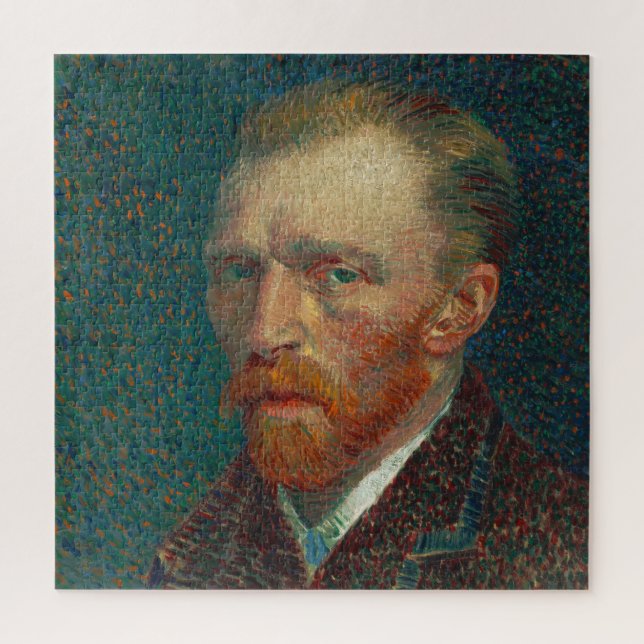 Van Gogh Self Portrait Art Painting Jigsaw Puzzle (Vertical)