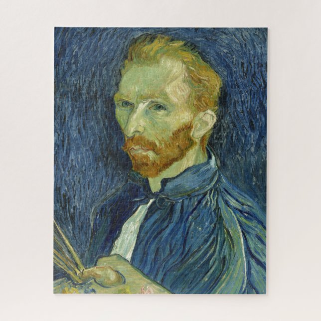 Van Gogh Self Portrait Art Painting Jigsaw Puzzle (Vertical)