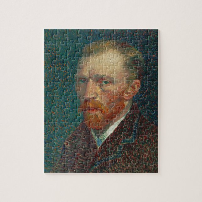 Van Gogh Self Portrait Art Painting Jigsaw Puzzle (Vertical)