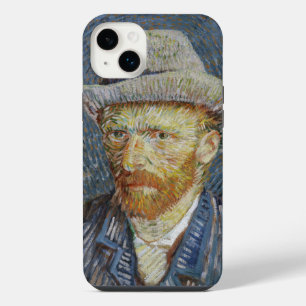 Van Gogh Self Portrait Grey Felt Hat Painting Art iPhone 14 Plus Case