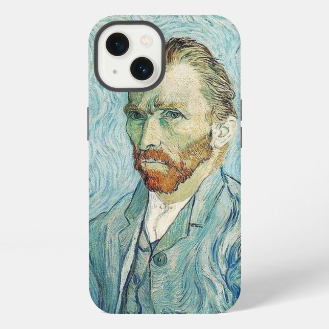 Van Gogh Self Portrait iPhone Case (Back)