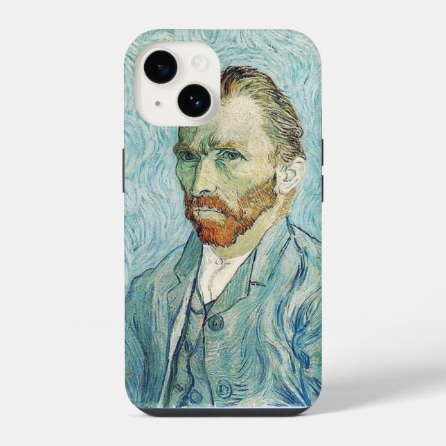 Van Gogh Self Portrait iPhone Case (Back)