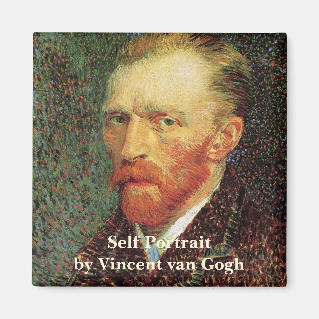 Van Gogh Self Portrait Magnet (Front)