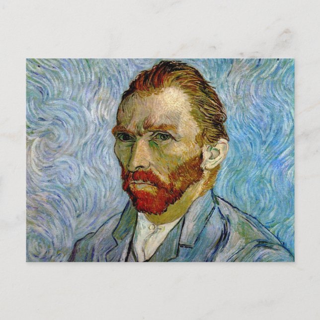 Van Gogh Self Portrait Postcard (Front)