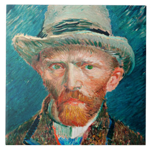 Van Gogh - Self-Portrait, Tile
