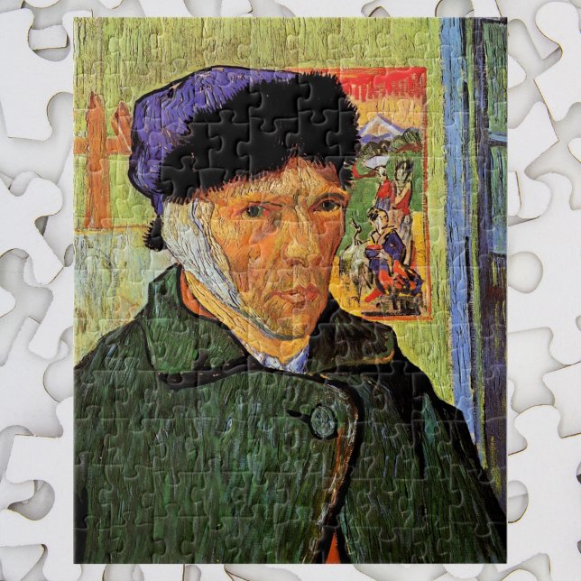 Van Gogh; Self Portrait with Bandaged Ear Jigsaw Puzzle (Creator Uploaded)