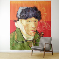 Van Gogh - Self Portrait with Bandaged Ear & Pipe