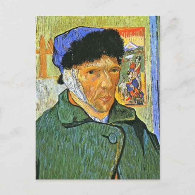 Van Gogh Self Postcard (Front)
