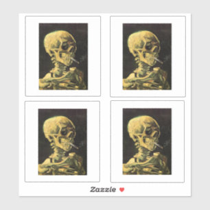 Van Gogh, Skeleton with Cigarette