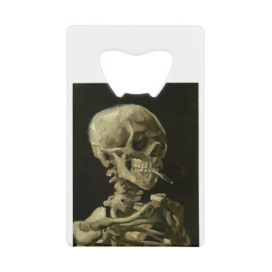 van gogh Skull Credit Card Bottle Opener