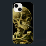 Van Gogh Smoking Skeleton Case-Mate iPhone 14 Case<br><div class="desc">iPhone Case featuring Vincent van Gogh’s oil painting Skull of a Skeleton with Burning Cigarette (1885-86). A great gift for fans of Post-Impressionism and Dutch art!</div>