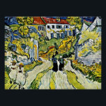 Van Gogh - Stairway at Auvers,  Poster<br><div class="desc">Vincent Van Gogh painting,  Stairway at Auvers.</div>