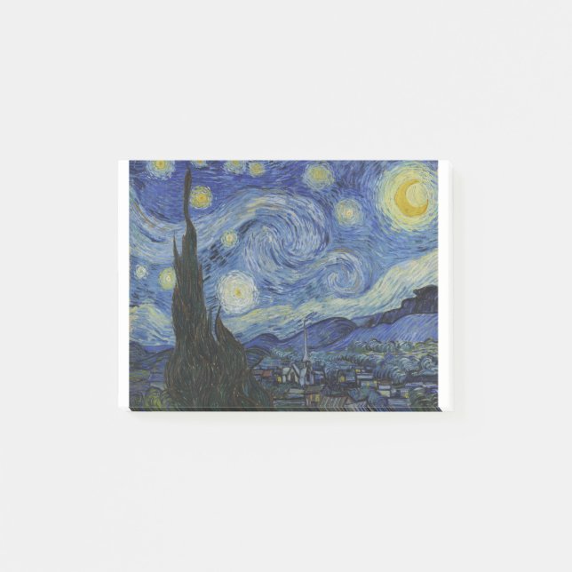 Van Gogh, Starry Nigh Post-it Notes (Front)