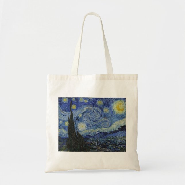 Van Gogh, Starry Nigh Tote Bag (Front)