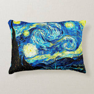 Van Gogh - Starry Night Accent Pillow