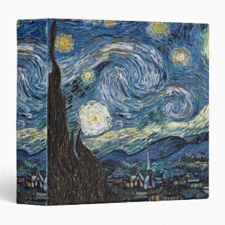 Van Gogh Starry Night Binder