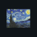 Van Gogh Starry Night Canvas Print<br><div class="desc">Van Gogh Starry Night Canvas</div>