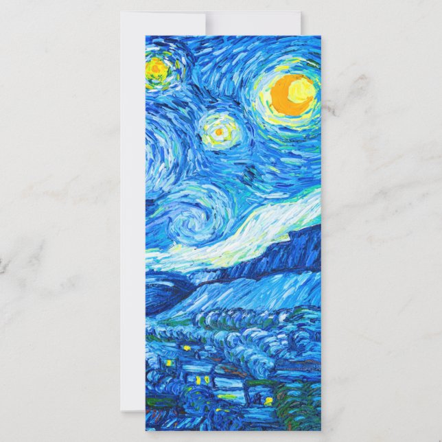 Van Gogh Starry Night Card (Front)