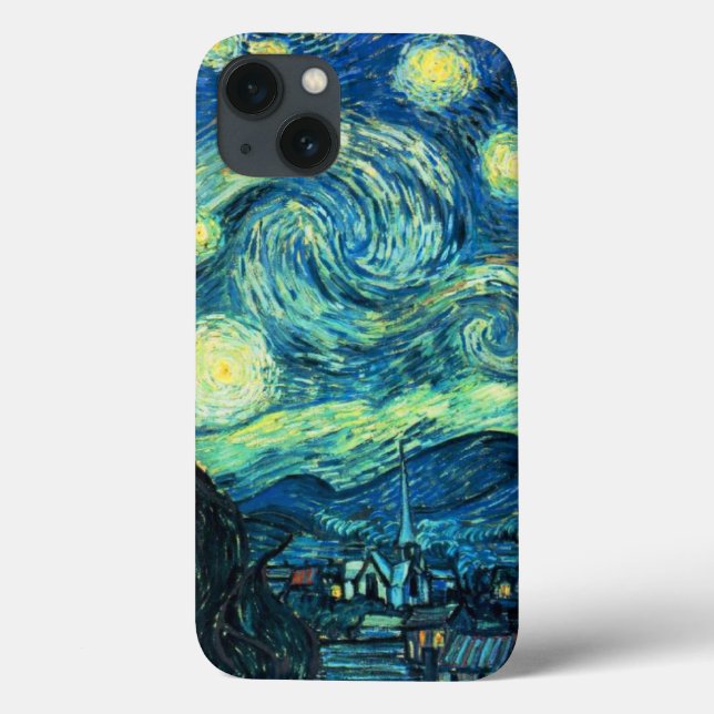 Van Gogh Starry Night Case-Mate iPhone Case (Back)