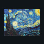 Van Gogh - Starry Night Doormat<br><div class="desc">Starry Night,  famous artwork by Vincent van Gogh</div>